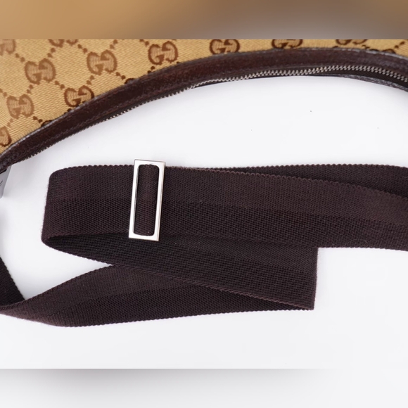 ❌️❌️SOLD❌️❌️AO47❤️ GUCCI  GG Monogram HalfMoon Crossbody bag - Picture 8 of 15